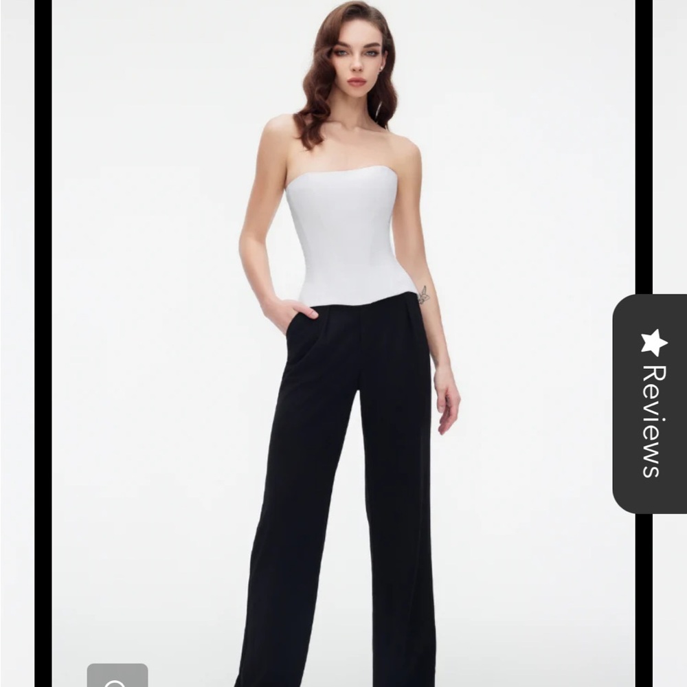 NWT White Perfect Corset